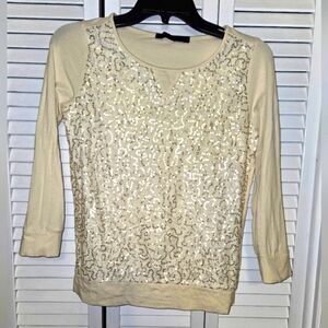 The Limited Women's S Sequin Top